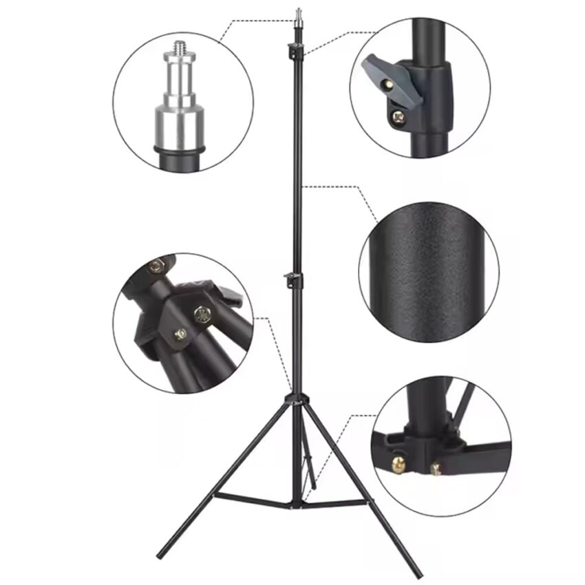 Elfora 7 feet Lightweight Tripod Stand - Image 4