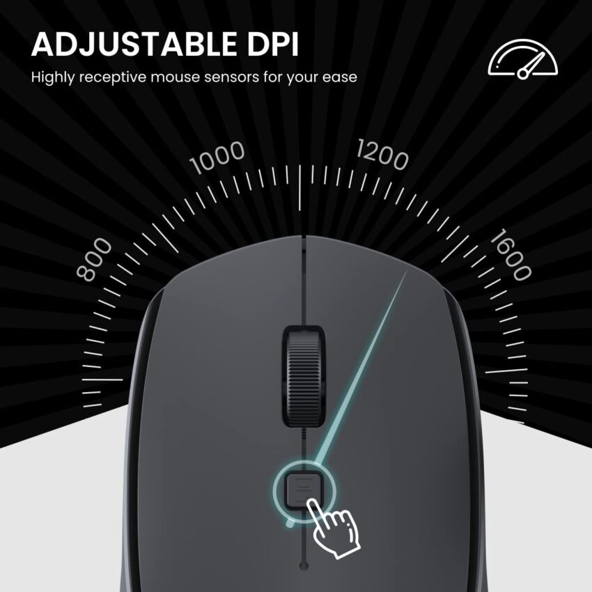 Portronics Toad 23 Wireless Optical Mouse - Image 7