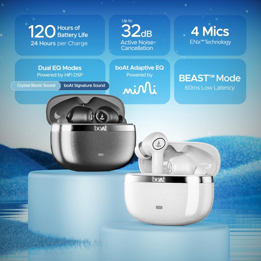 boAt Ear Earbuds Wireless Earphones with mic - Image 9