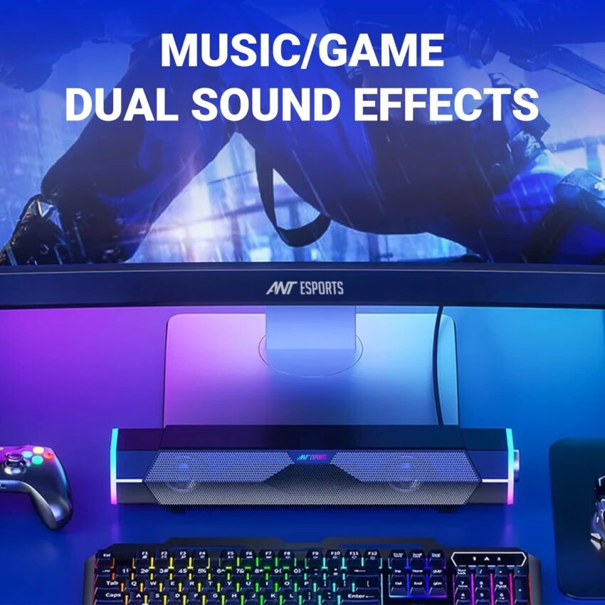 Ant Esports GS370SB Gaming Computer Speakers - Image 2